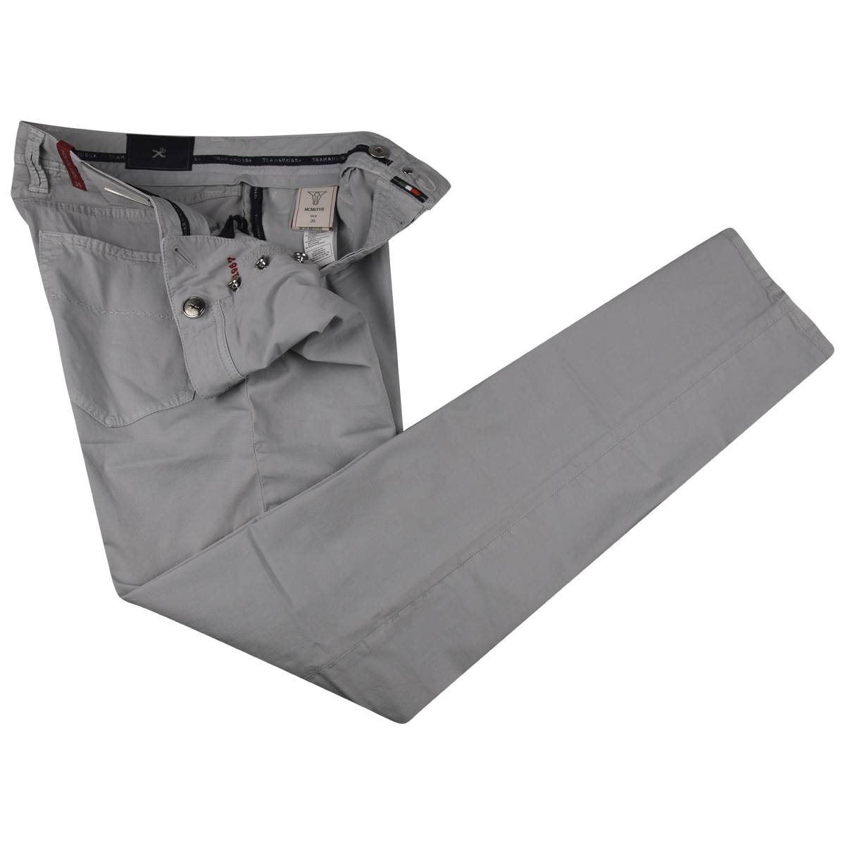 Tramarossa Tramarossa Gray Cotton Ea Jeans Gray 001