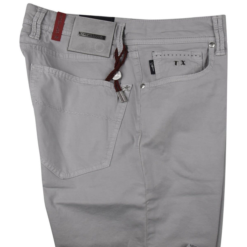Tramarossa Gray Cotton Ea Jeans