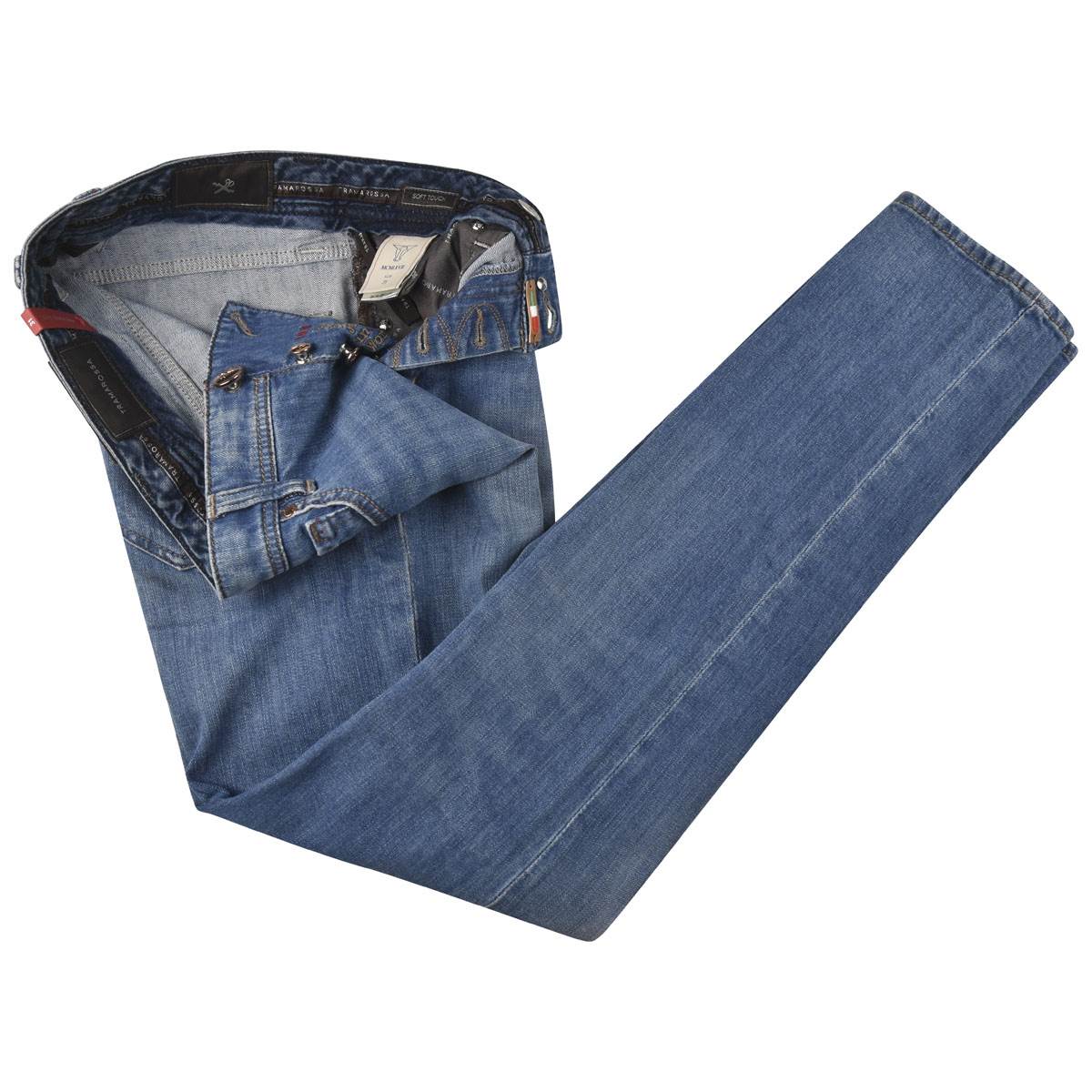 Tramarossa Tramarossa Light Blue Cotton Ea Jeans Light Blue 001