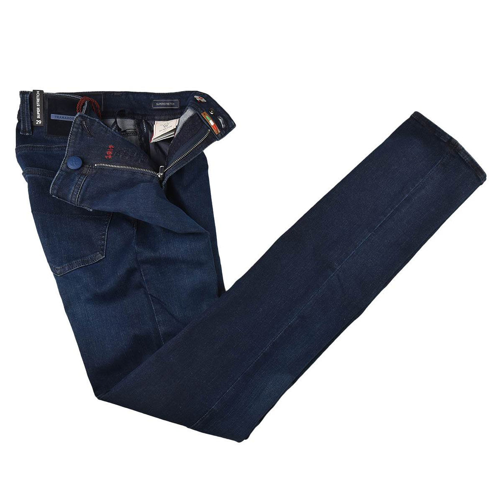 Tramarossa Tramarossa Blue Cotton PL Ea Jeans Blue 001