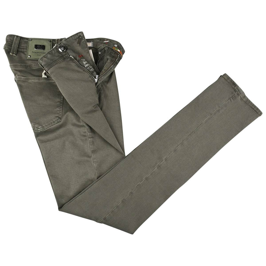 Tramarossa Tramarossa Green Cotton PL Ea Jeans Green 001