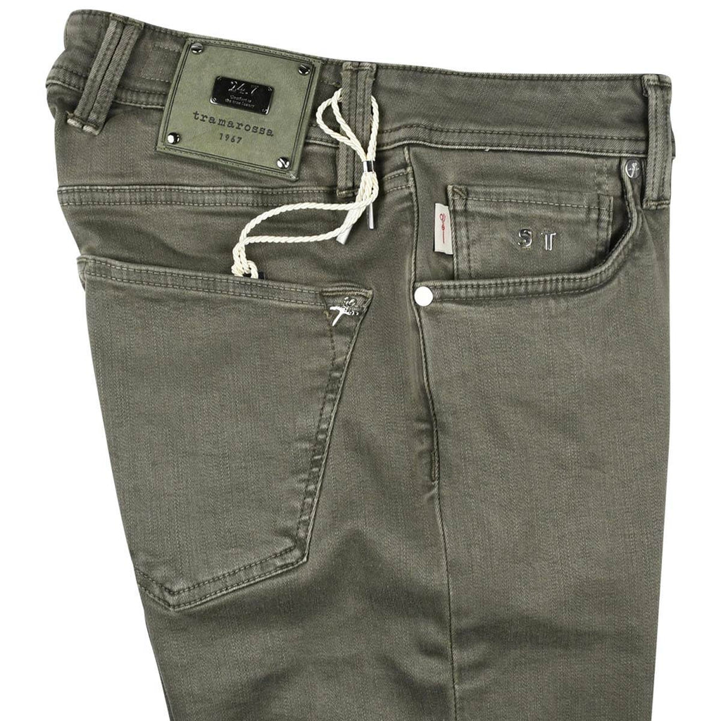 Tramarossa Green Cotton PL Ea Jeans