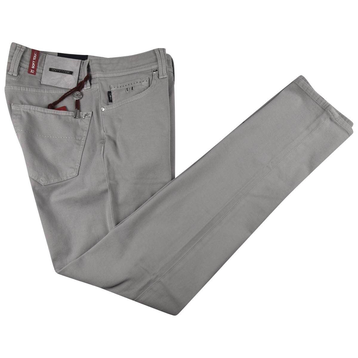 Tramarossa Tramarossa Gray Cotton  Ea Jeans Gray 000