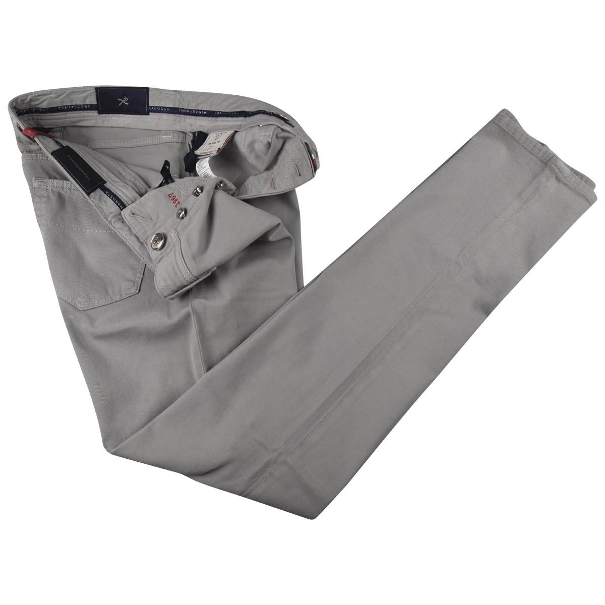 Tramarossa Tramarossa Gray Cotton  Ea Jeans Gray 001