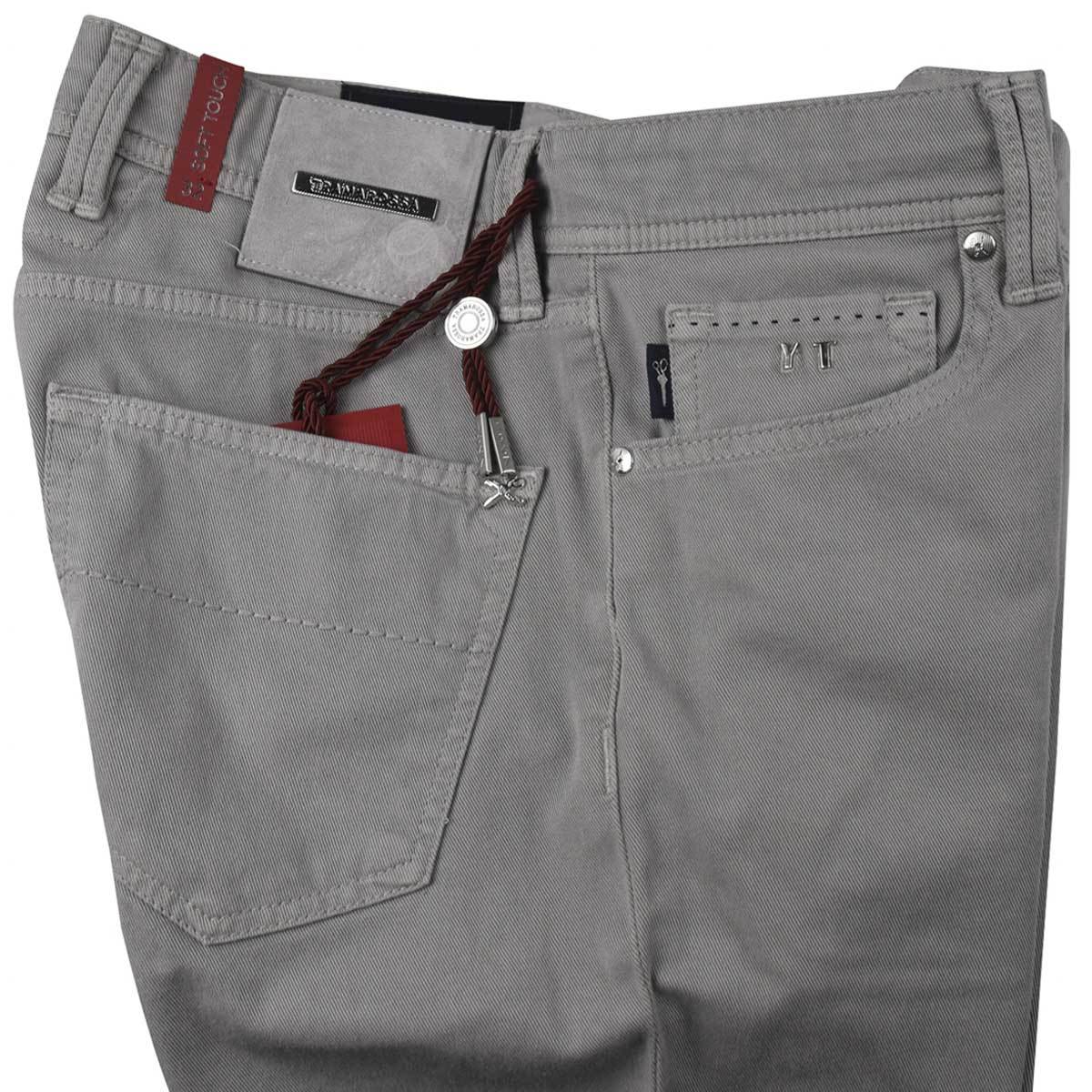 Tramarossa Gray Cotton Ea Jeans