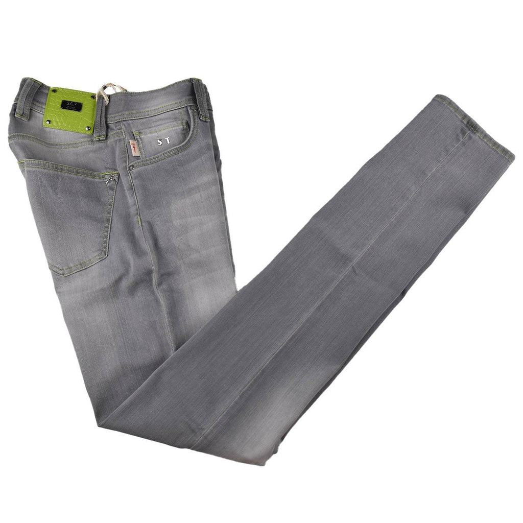 Tramarossa Tramarossa Gray  Cotton Pl Ea Jeans Gray 000