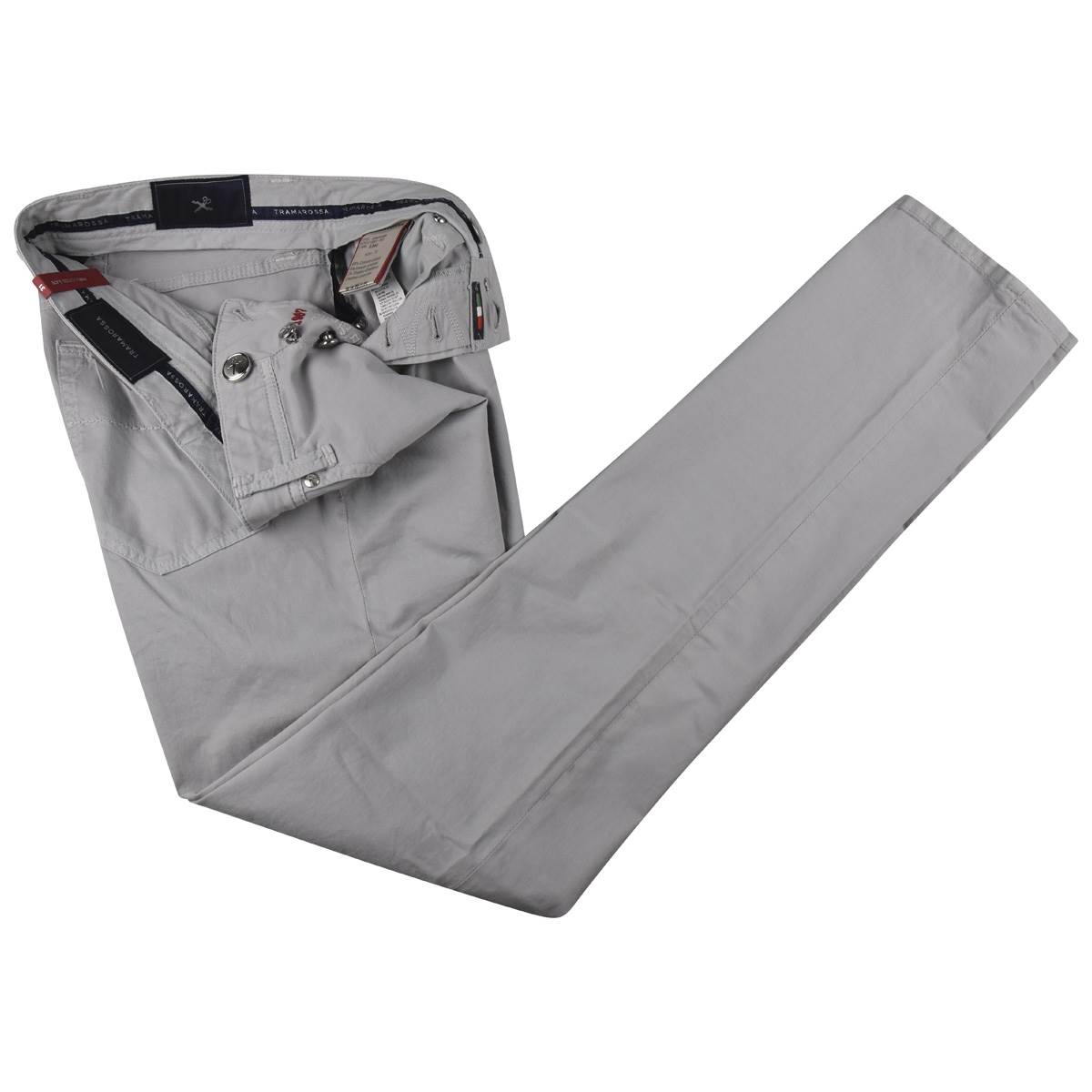Tramarossa Tramarossa Gray Cotton  Ea Jeans Gray 001