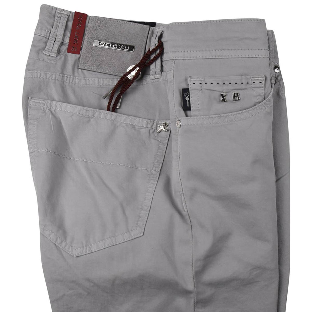Tramarossa Gray Cotton Ea Jeans
