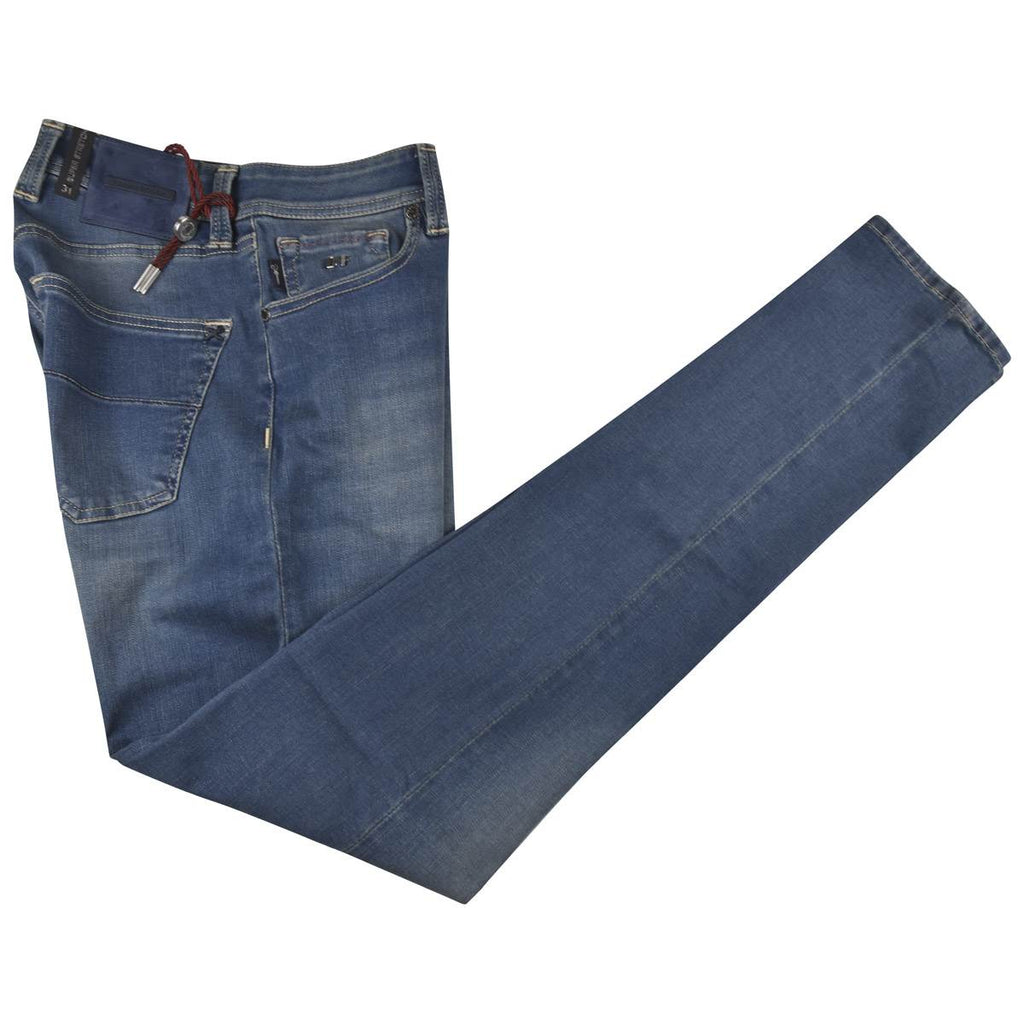 Sartoria Tramarossa Sartoria Tramarossa Cotton Pl Ea Jeans Blue 000