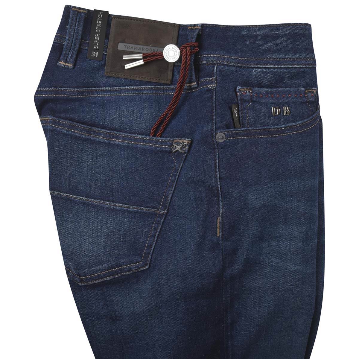Tramarossa Blue Cotton Eme Ea Jeans