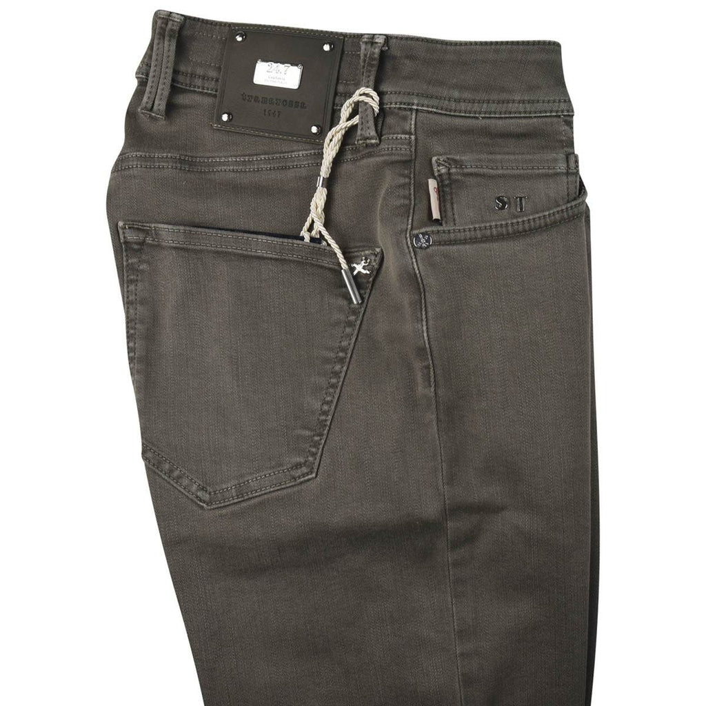 Tramarossa Green Cotton Pl Ea Jeans
