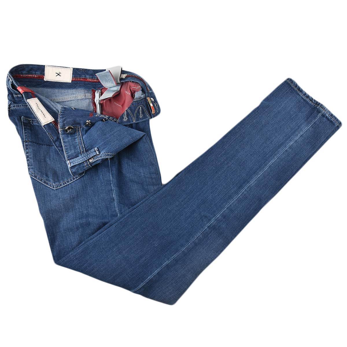 Tramarossa Tramarossa Blue Cotton PL Ea Jeans Blue 001