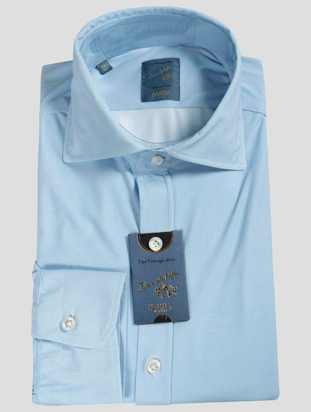 Barba Napoli Light Blue Pa Ea Shirt