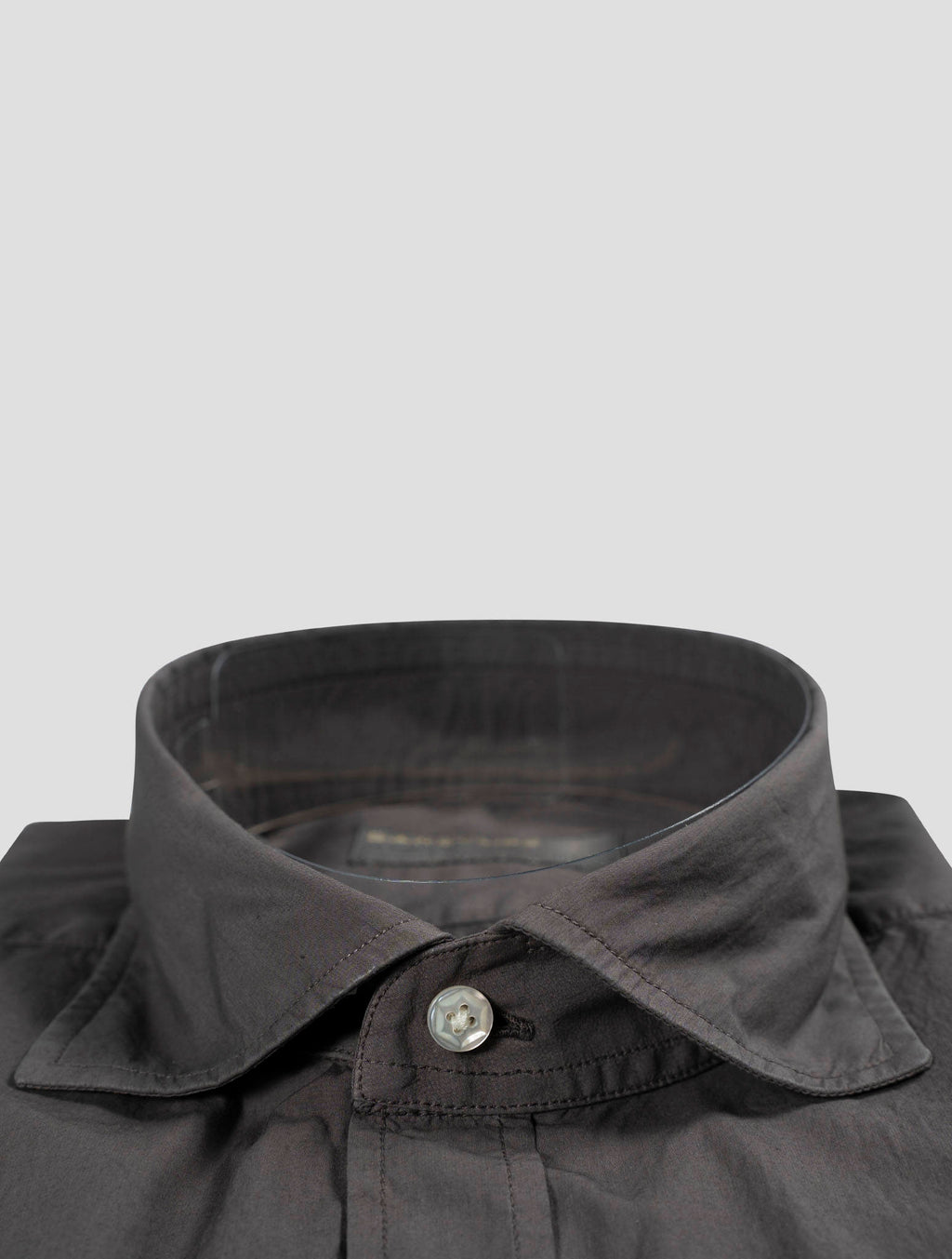 Barba Napoli Barba Napoli Brown Cotton Shirt Brown 001