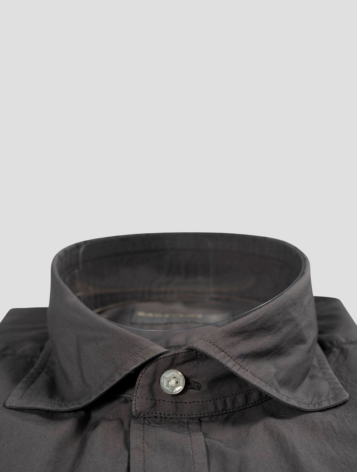 Barba Napoli Barba Napoli Brown Cotton Shirt Brown 001