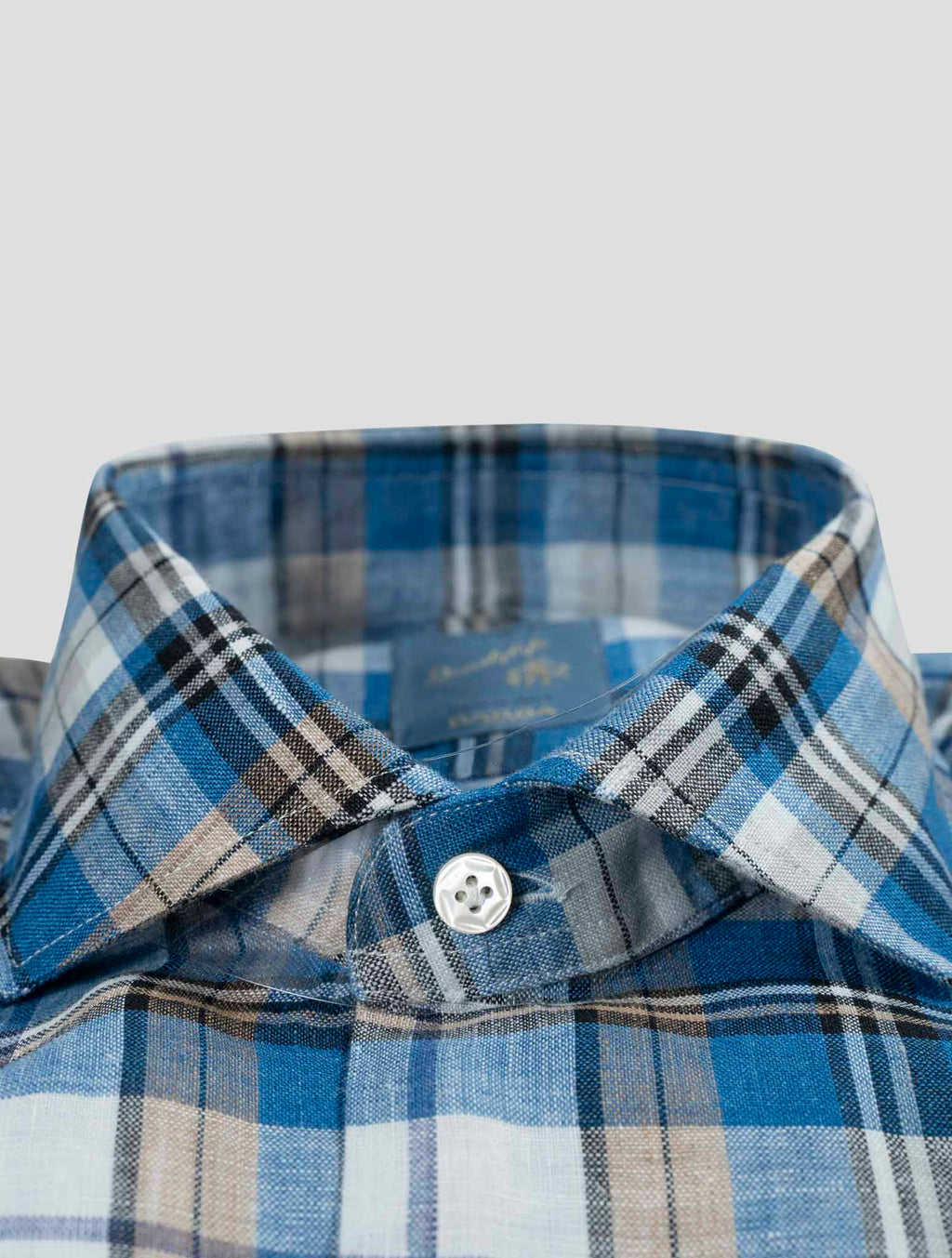 Barba Napoli Barba Napoli Multicolor Linen Shirt Multicolor 001