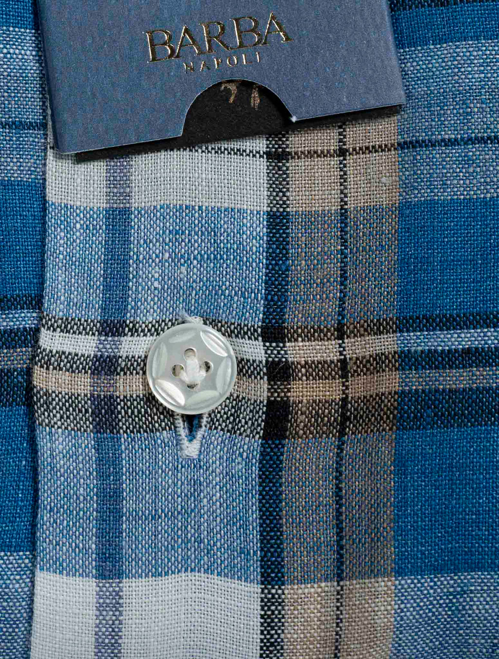 Barba Napoli Multicolor Linen Shirt