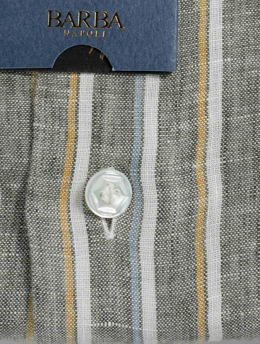 Barba Napoli Multicolor Linen Shirt