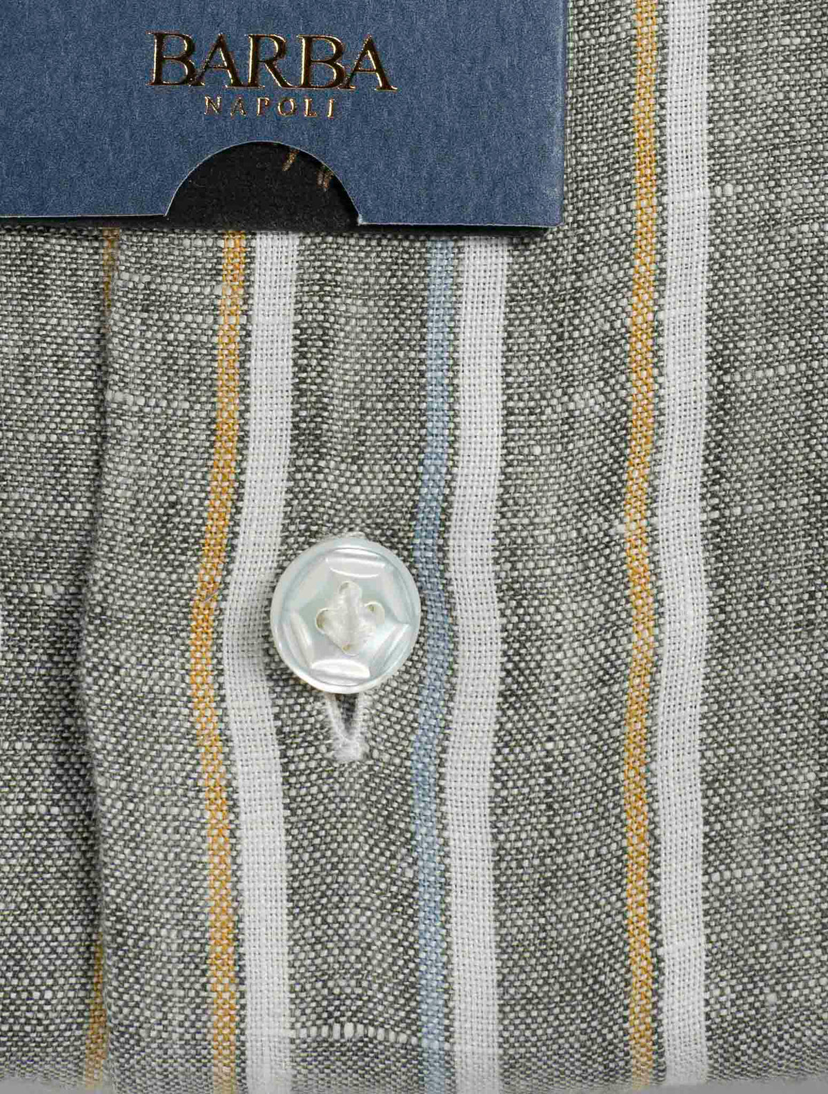 Barba Napoli Multicolor Linen Shirt