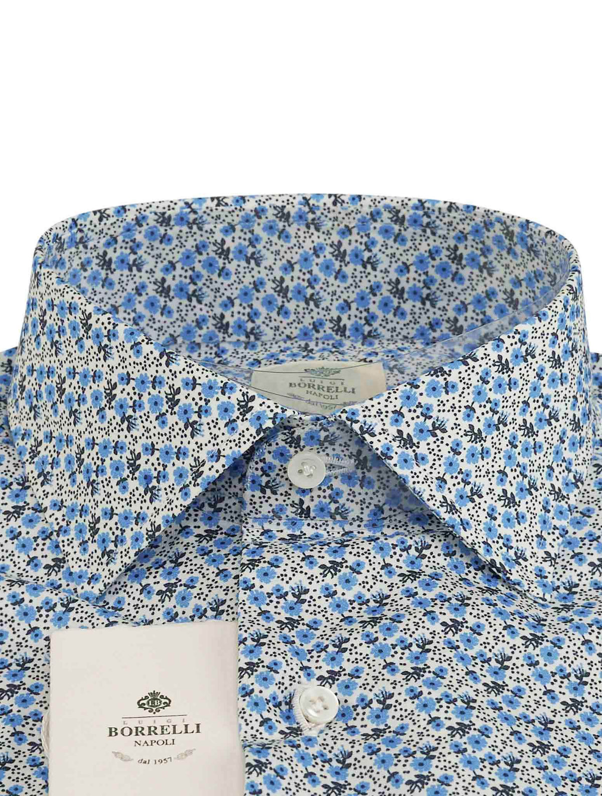 Luigi Borrelli Luigi Borrelli Multicolor Cotton Shirt Multicolor 001