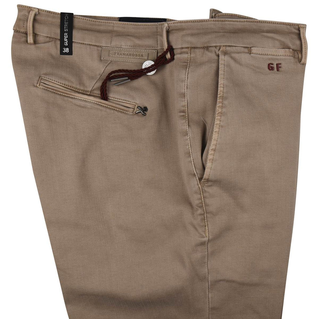 Tramarossa Beige Cotton Pl Ea Pants