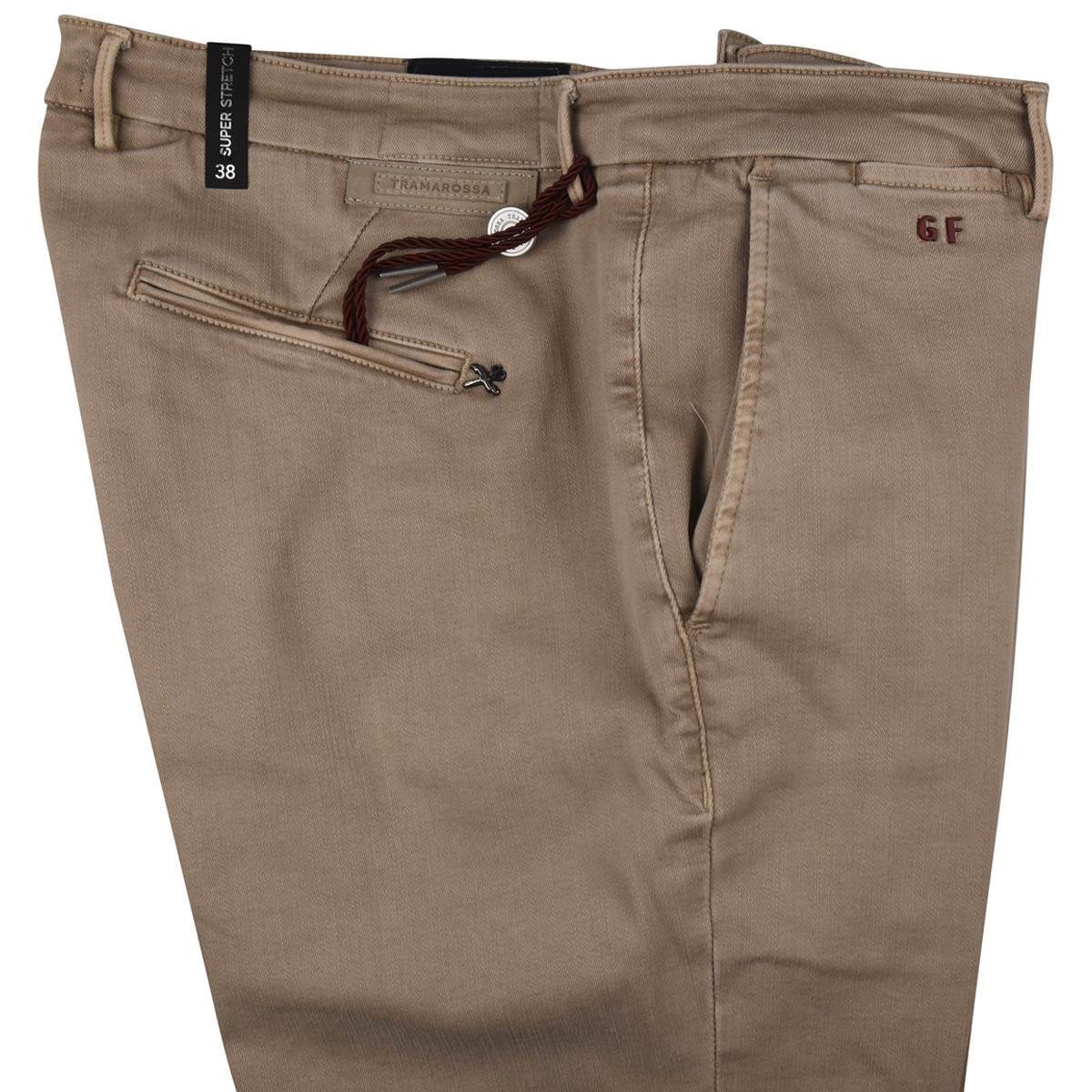 Tramarossa Beige Cotton Pl Ea Pants