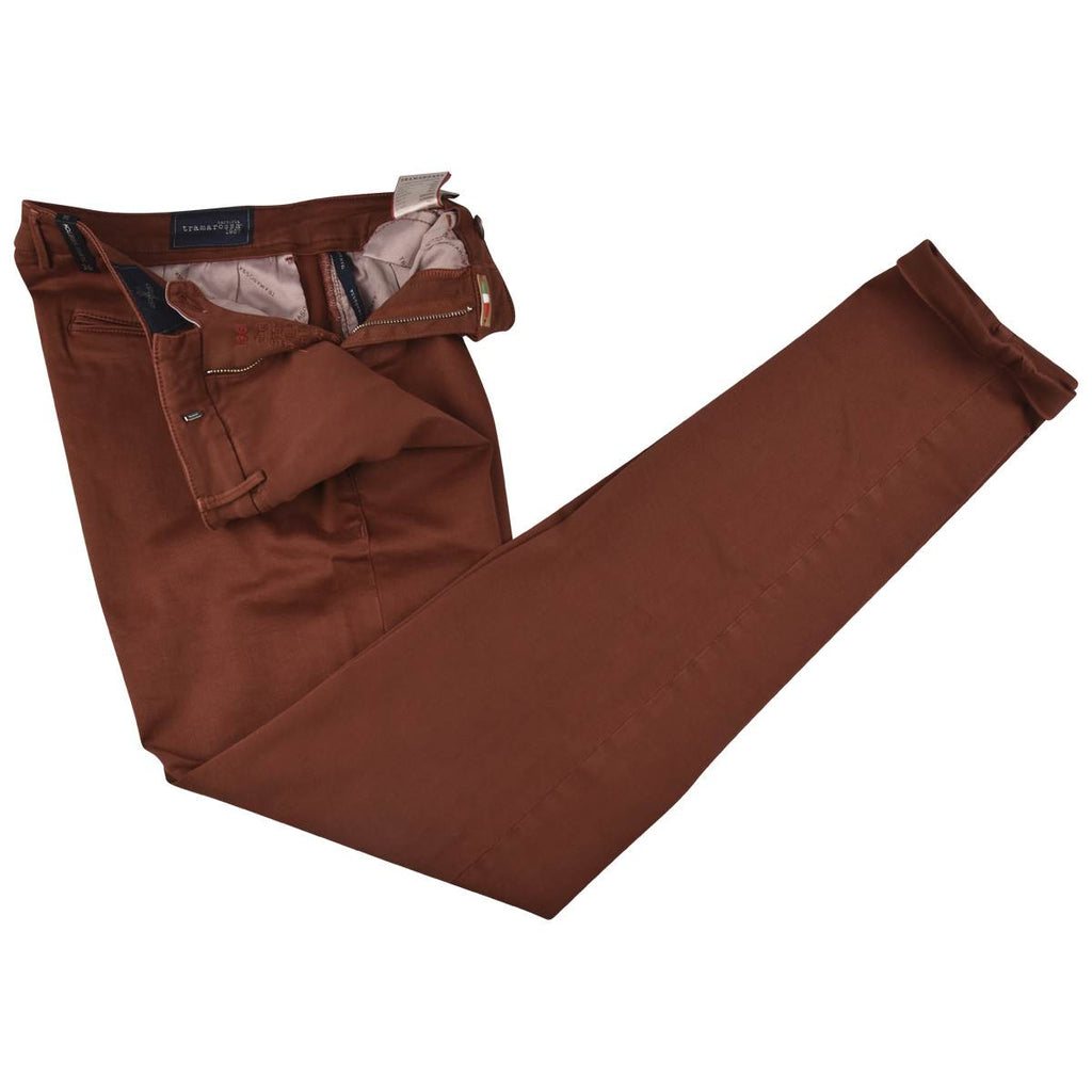 Tramarossa Tramarossa Brown Cotton Pl Ea Pants Brown 001