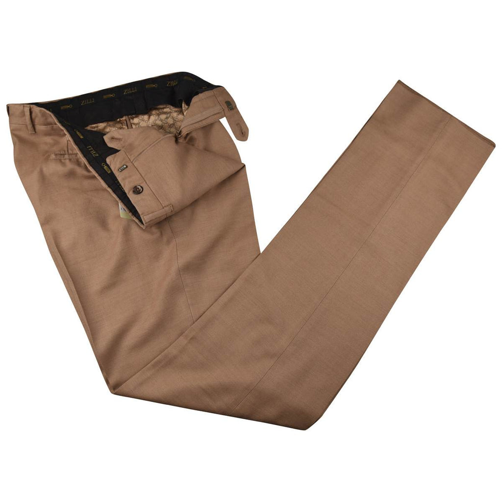 Zilli Zilli Beige Cashmere Dress Pants Beige 001