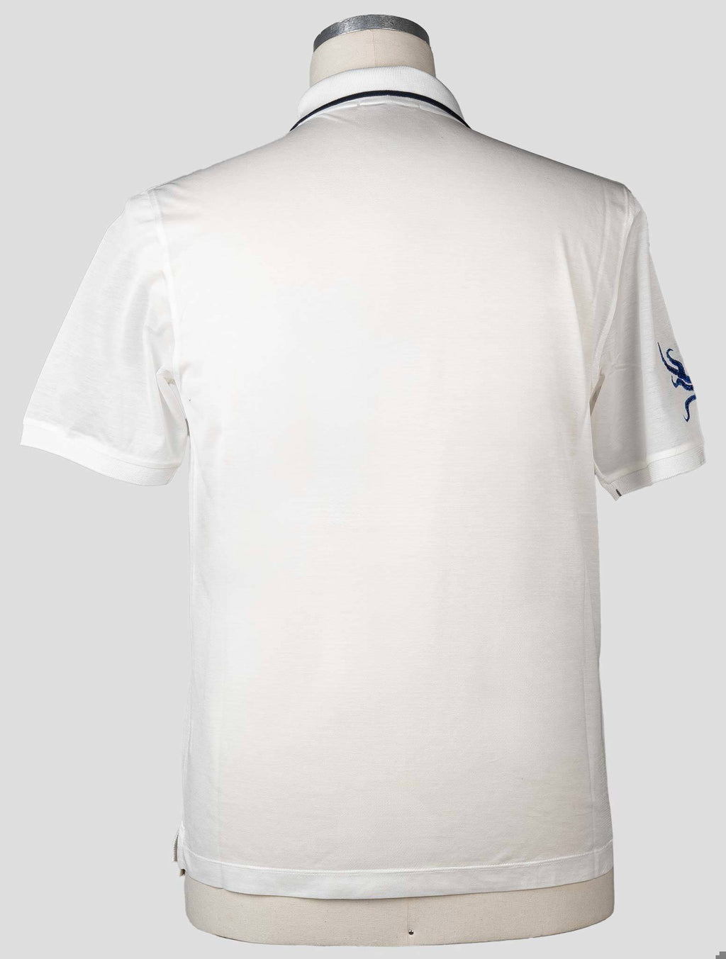 Fioroni White Cotton Polo