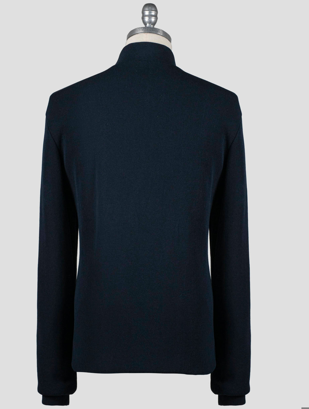 Fioroni Blue Cotton Coat