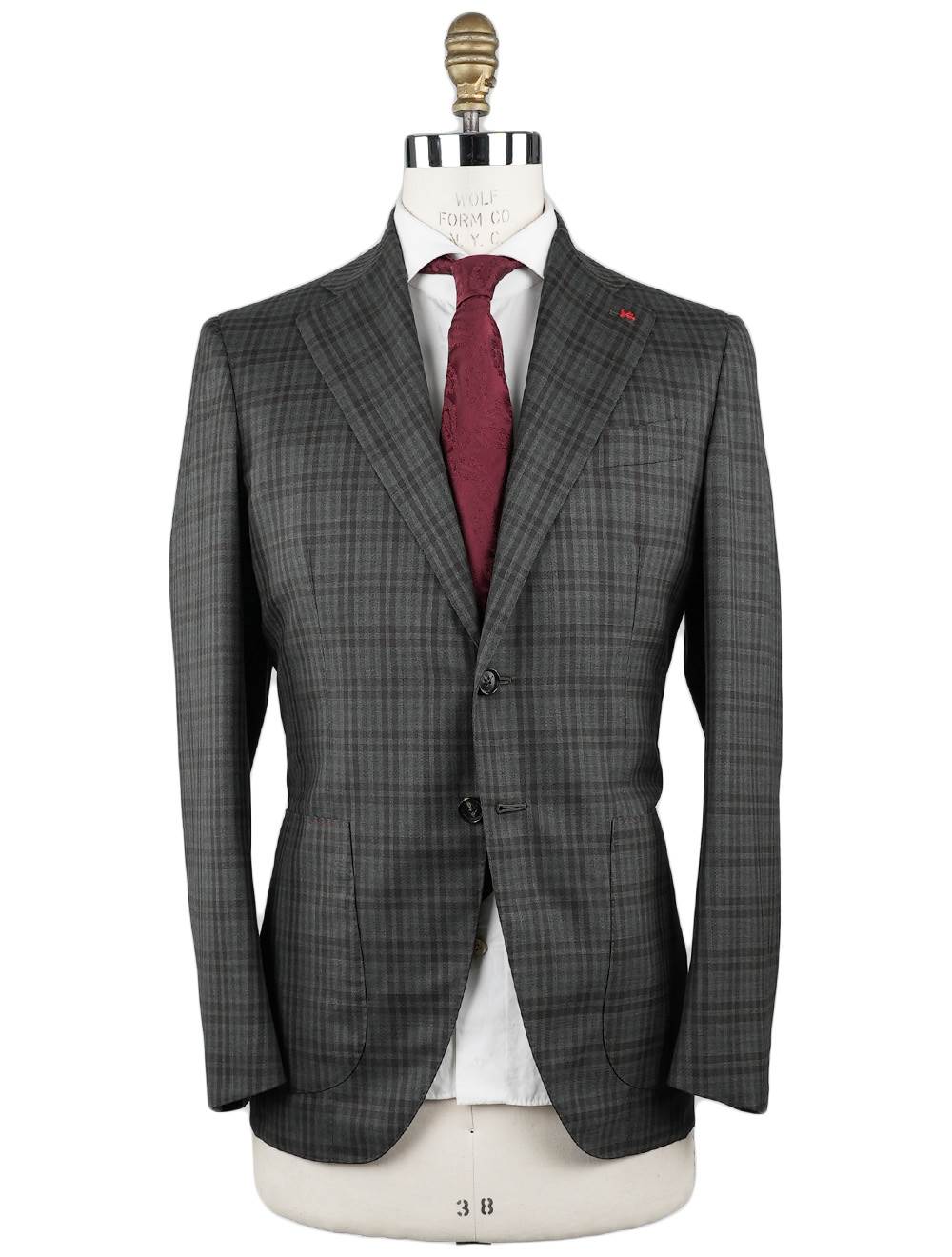 Isaia Isaia Multicolor Wool Suit Multicolor 000