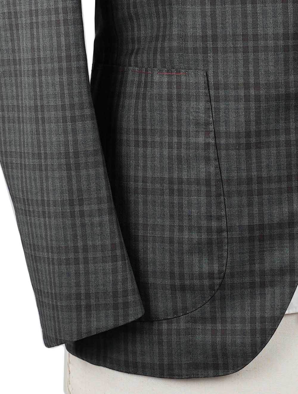 Isaia Multicolor Wool Suit