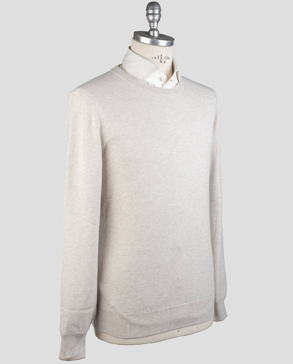 Brunello Cucinelli Brunello Cucinelli Beige Cashmere Sweater Crewneck Beige 001