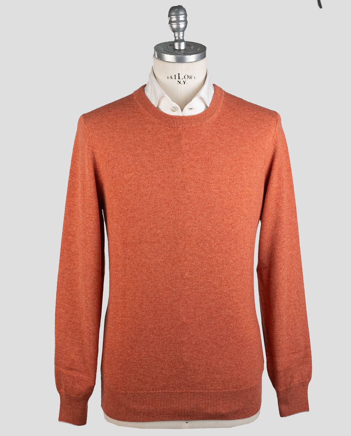 Brunello Cucinelli Brunello Cucinelli Orange Cashmere Sweater Crewneck Orange 000