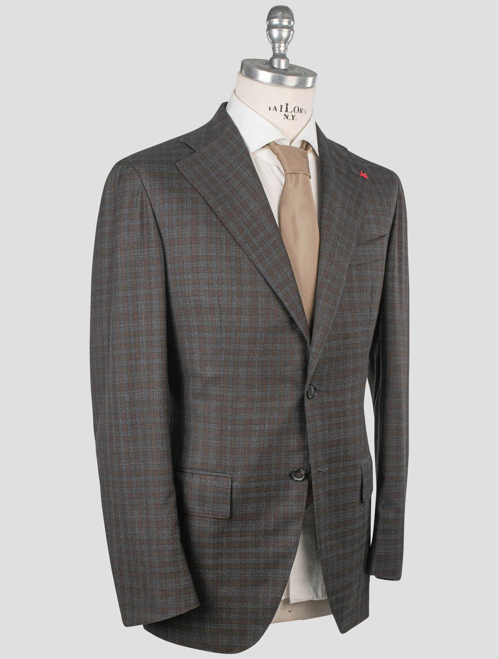 Isaia Isaia Multicolor Wool Cashmere Blazer Multicolor 001
