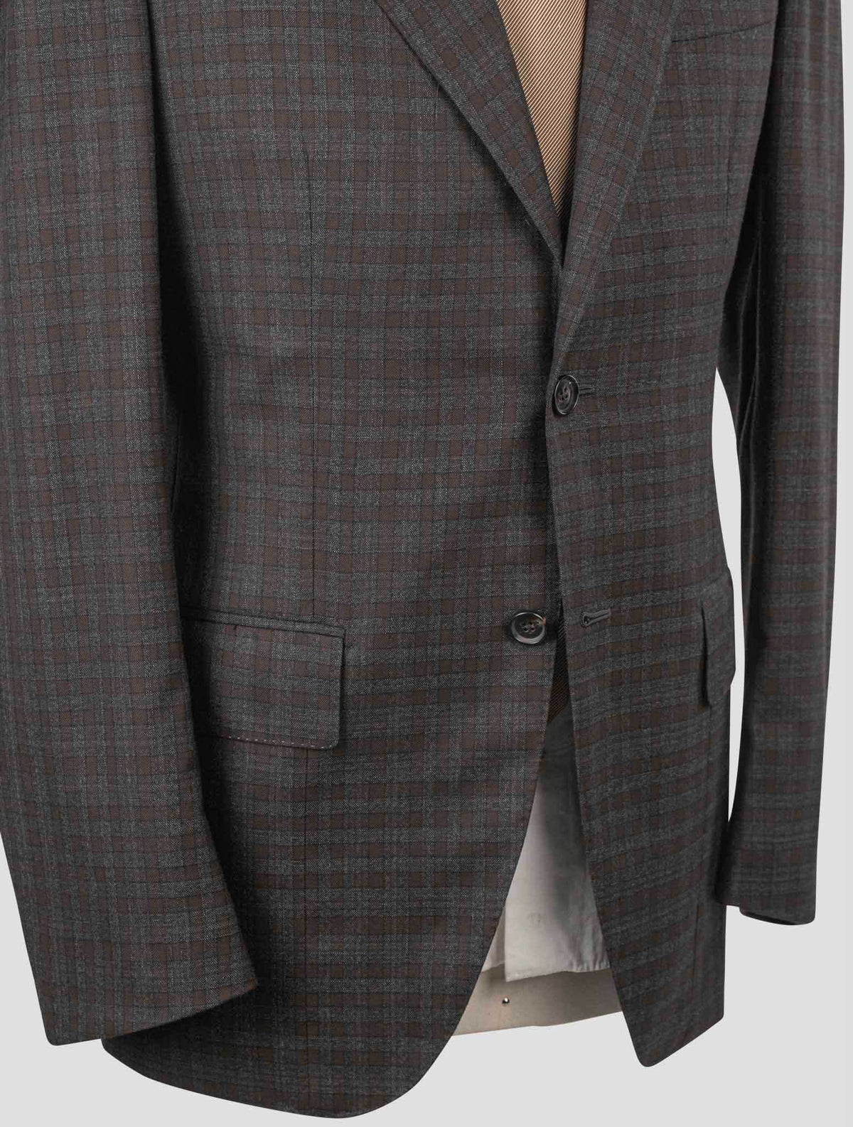 Isaia Multicolor Wool Cashmere Blazer