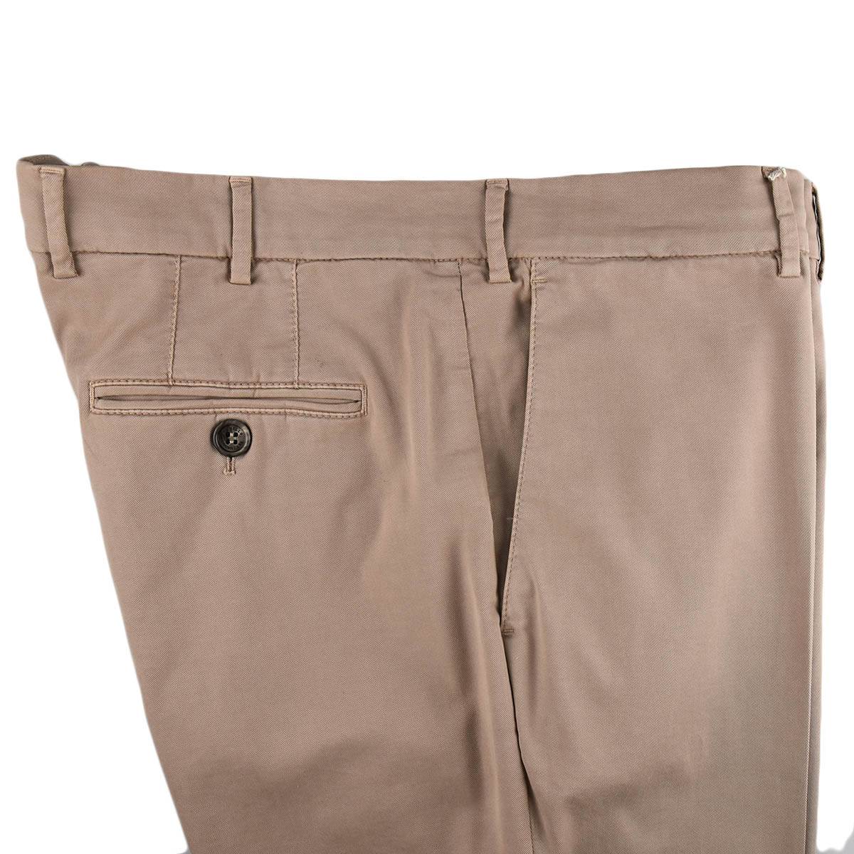 Brunello Cucinelli Beige Cotton Ea Pants
