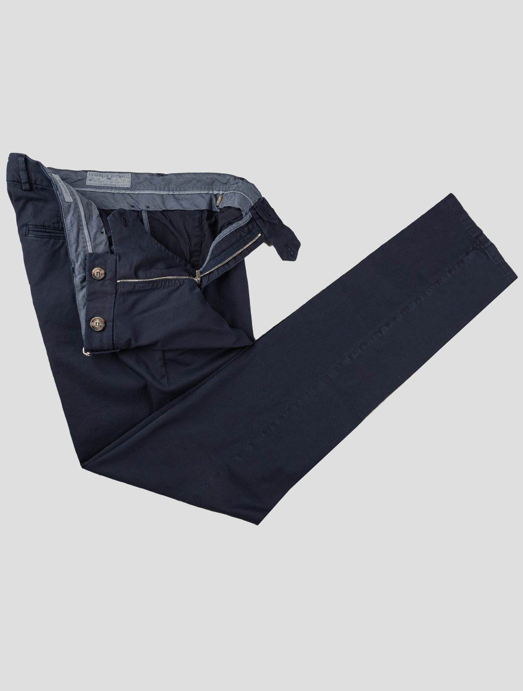 Brunello Cucinelli Brunello Cucinelli Dark Blue Cotton Ea Pants CJY8 Dark Blue 001