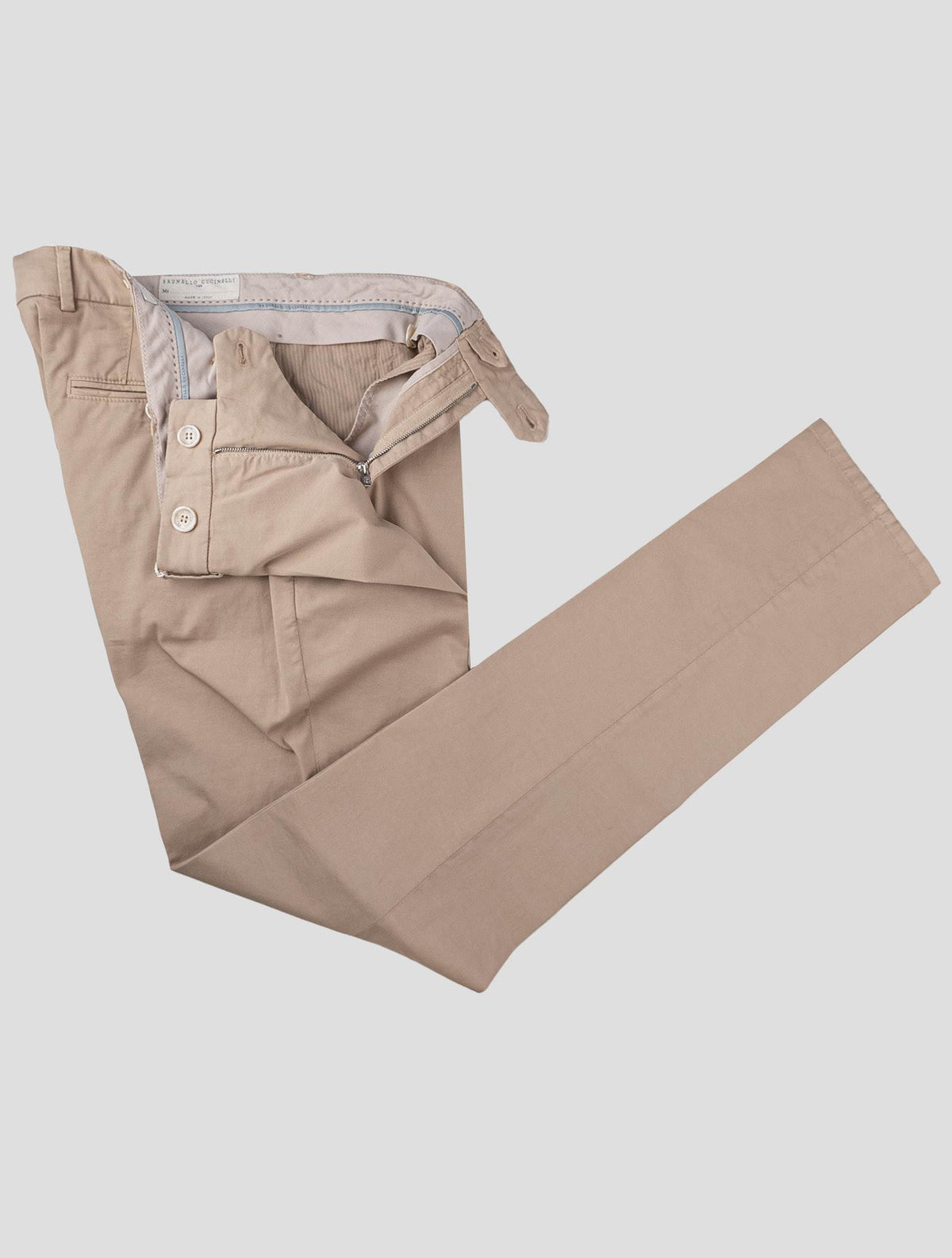 Brunello Cucinelli Brunello Cucinelli Beige Cotton Ea Pants Beige 001