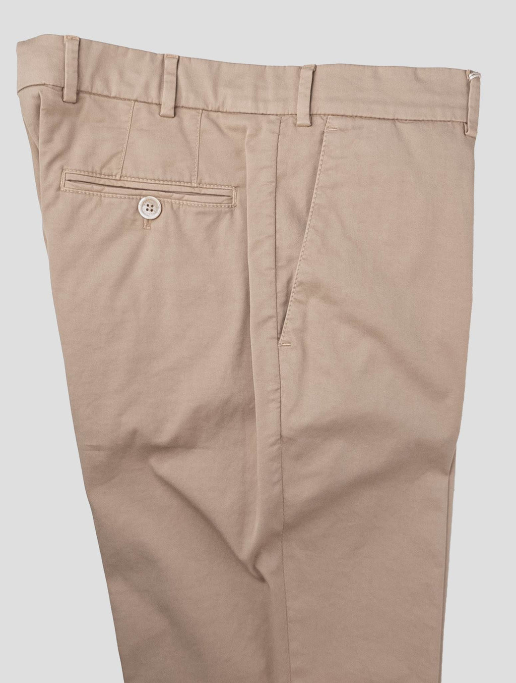 Brunello Cucinelli Beige Cotton Ea Pants