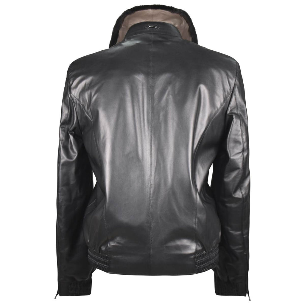 Zilli Brown Leather Coat