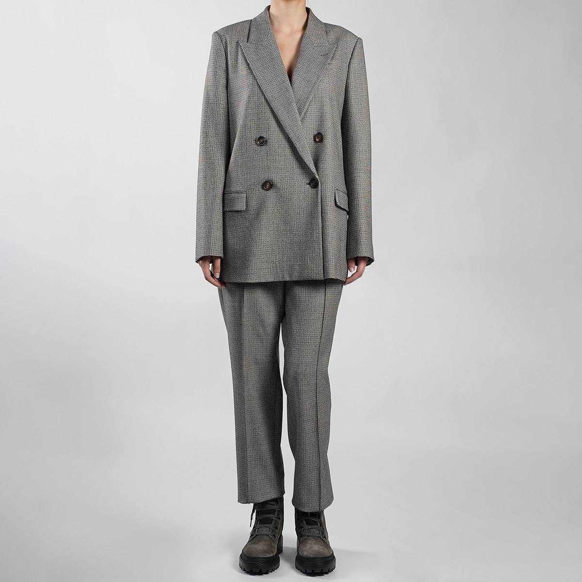 Brunello Cucinelli Brunello Cucinelli Multicolor Wool Pa Ea Blazer Multicolor 000