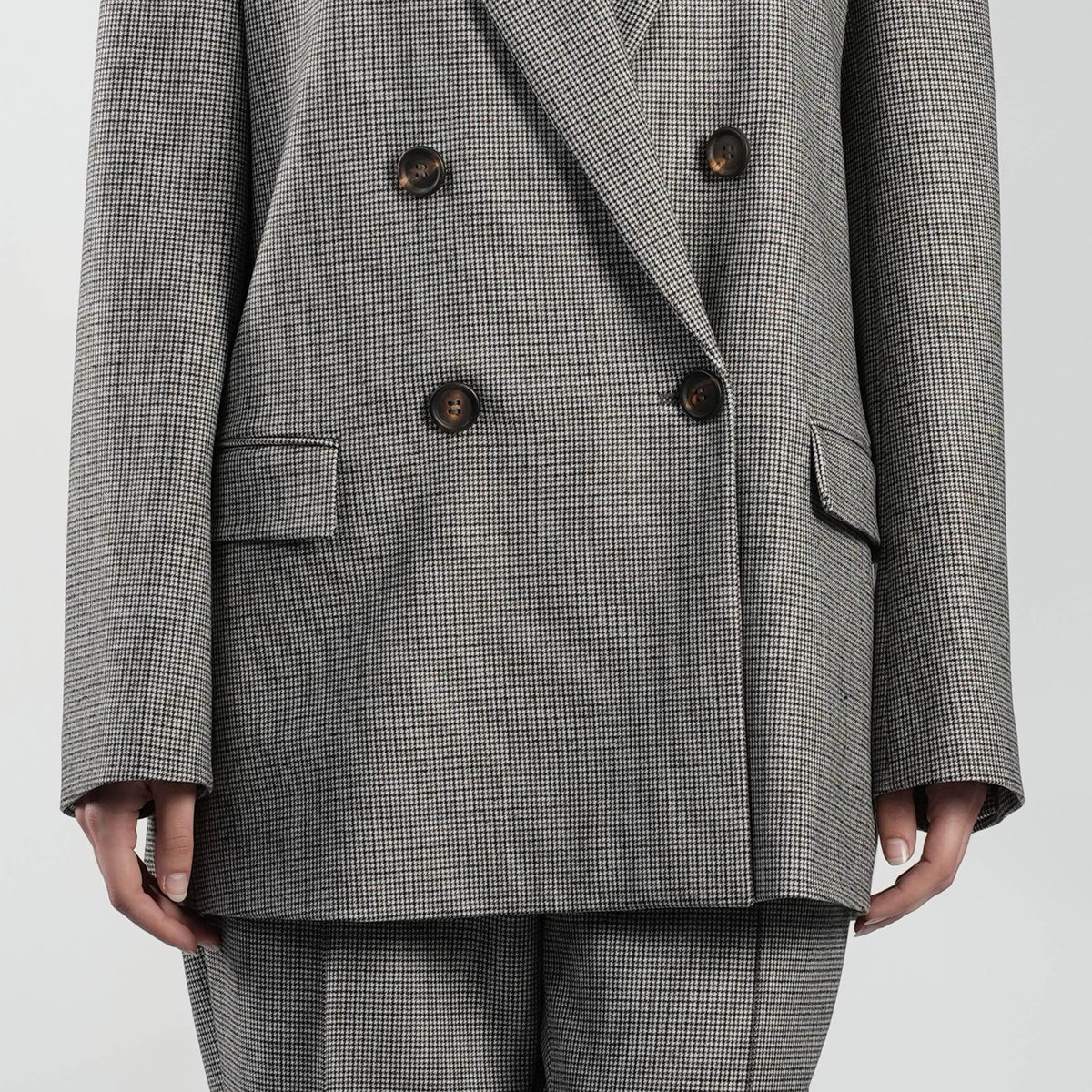 Brunello Cucinelli Multicolor Wool Pa Ea Blazer