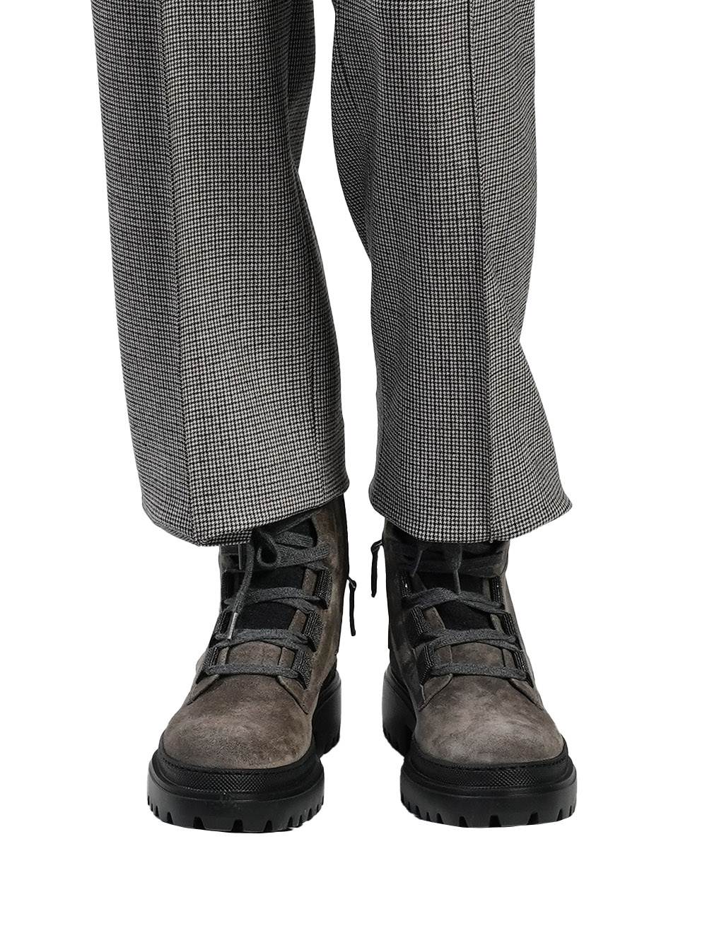 Brunello Cucinelli Multicolor Wool Pa Ea Pants
