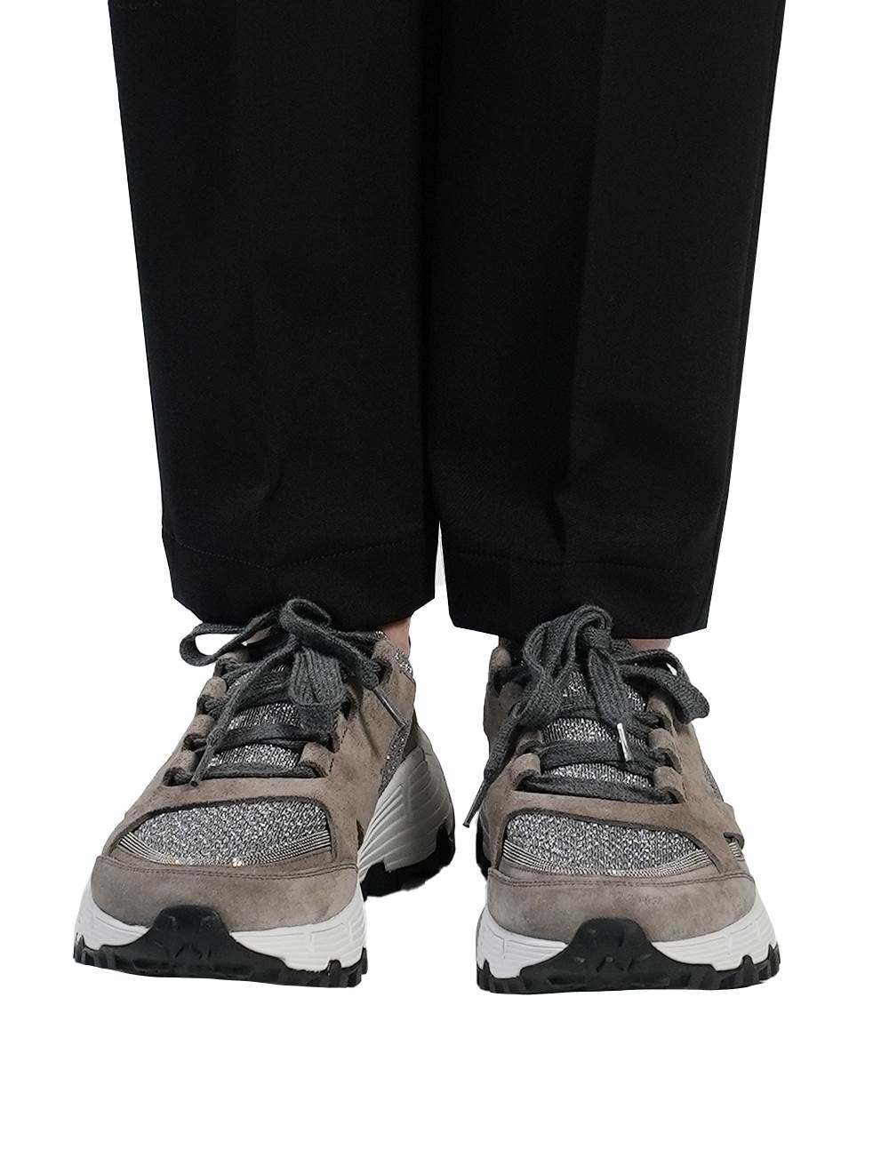 Brunello Cucinelli Black Wool Pa Ea Pants