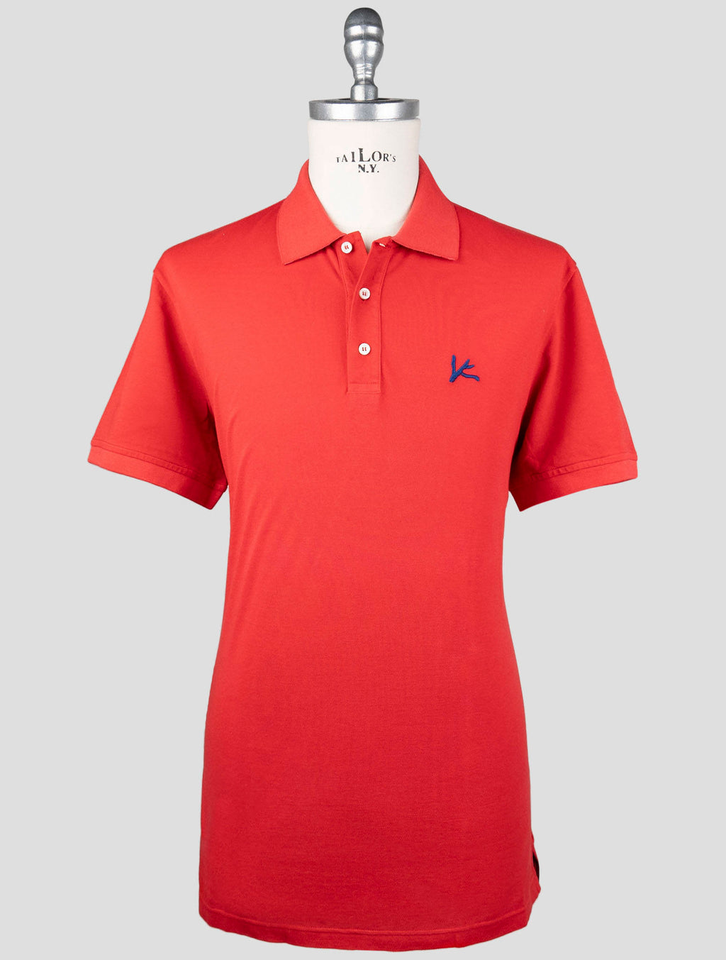 Isaia Isaia Red Cotton Polo Red 000