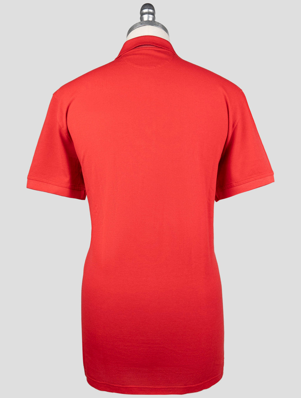 Isaia Red Cotton Polo