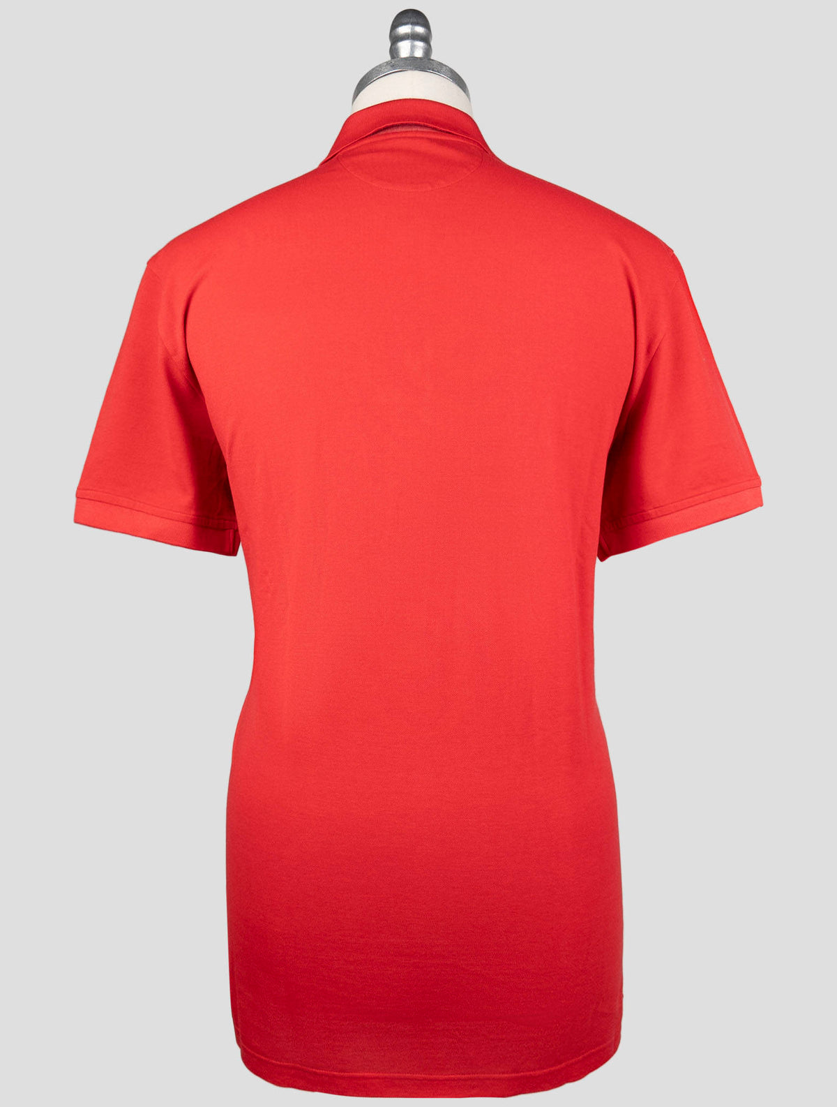 Isaia Red Cotton Polo