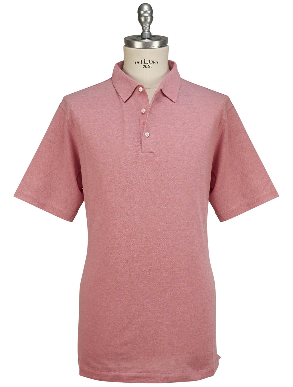 Isaia Isaia Pink Cotton Polo Pink 000