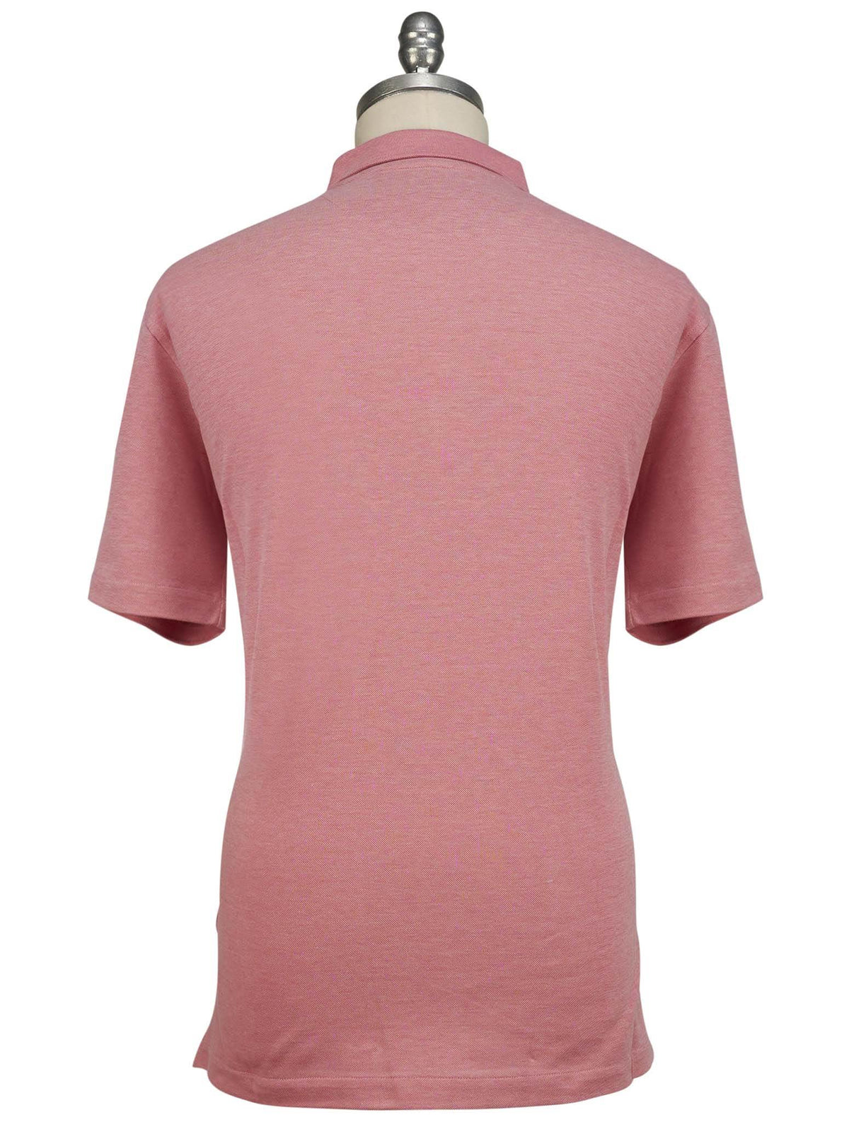 Isaia Pink Cotton Polo